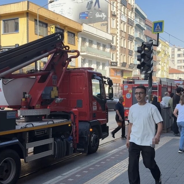 Bursa'da baca yangını paniği
