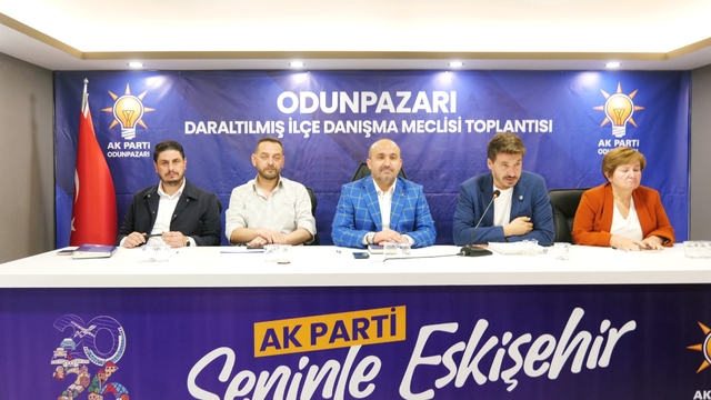 AK Parti Odunpazarı Daraltılmış İlçe Danışma Meclisi Toplantısı gerçekleştirildi