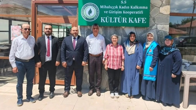 Eskişehir İl Müftülüğü Heyetinden Mihalıççık'ta ziyaret programı