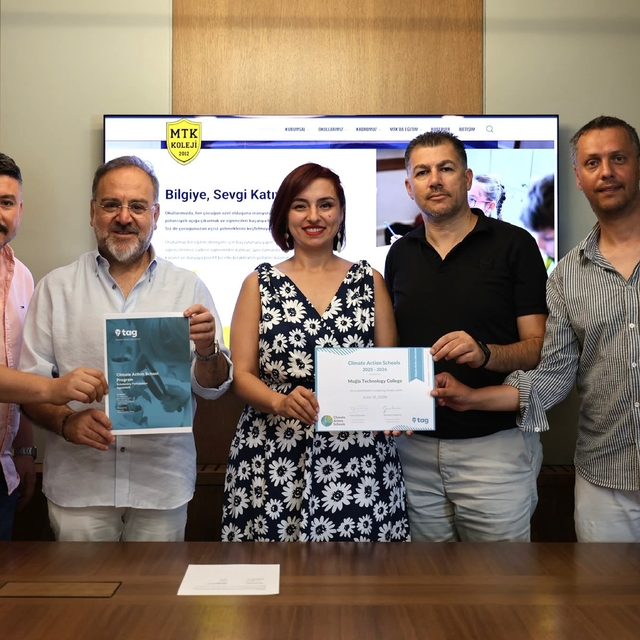 MTK Koleji, Climate Action Schools Programı'nda tam program bursu kazandı