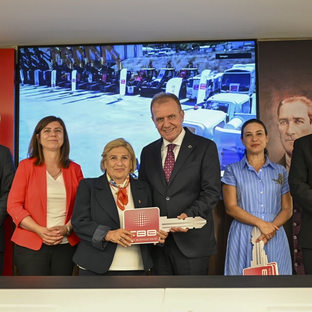 TBB, 121 belediyeye yeni hizmet araçlarını teslim etti