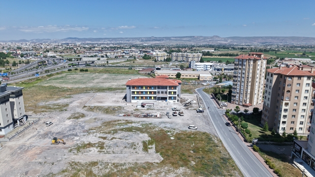 Büyükşehir'den eğitime güçlü yatırım: Gökkent'e 85 milyon TL'lik 16 sınıflı modern okul