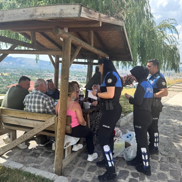 Polis vatandaşları yangınlar konusunda uyardı