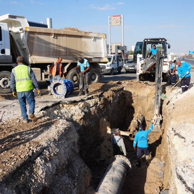 Adıyaman'da 6 ayda 68 bin metreyi aşan altyapı hattı tamamlandı