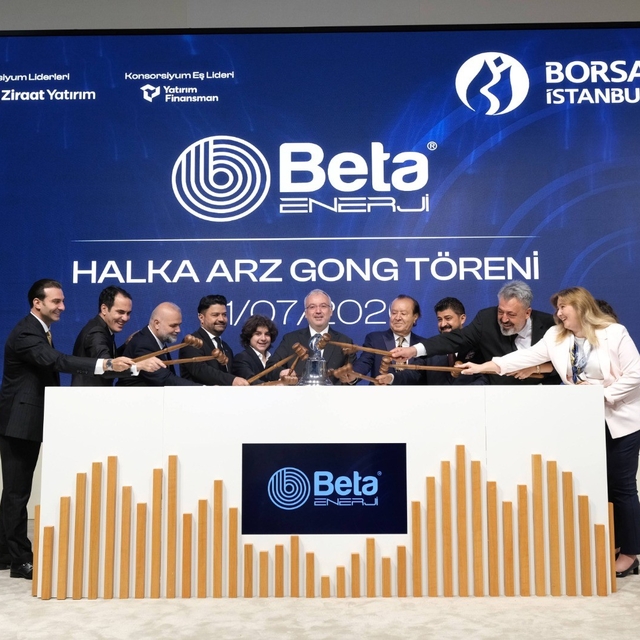 Borsa İstanbul'da gong Beta Enerji için çaldı