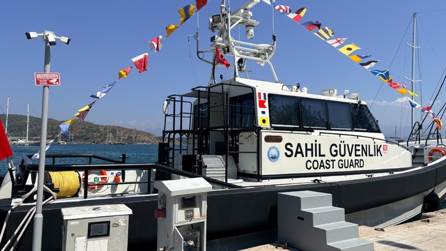 Sahil Güvenlik Botu Fethiye'de halkın ziyaretine açıldı