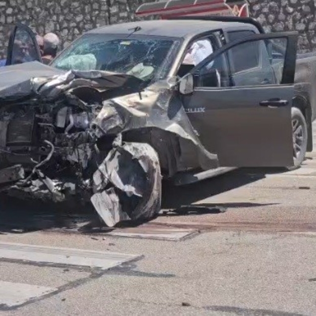 Malatya'da iki pikap çarpıştı: 3 yaralı