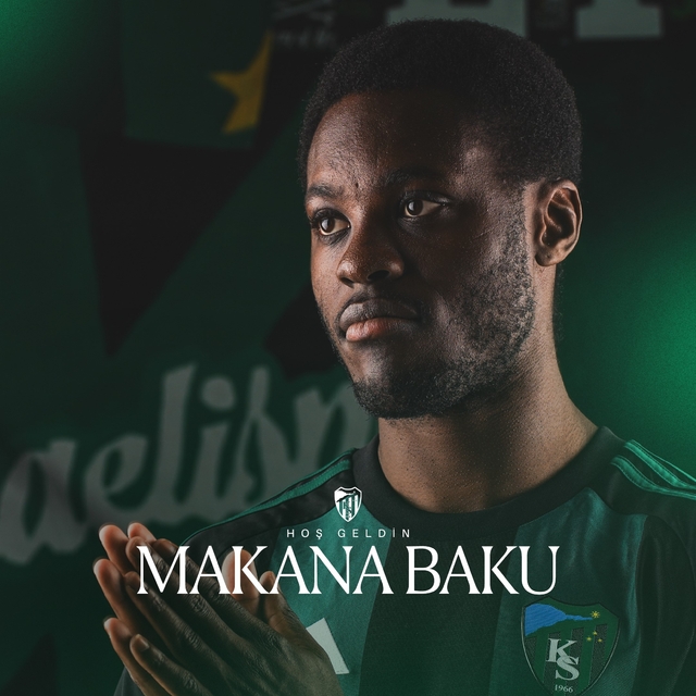 Kocaelispor, Makana Baku'yu kadrosuna kattı