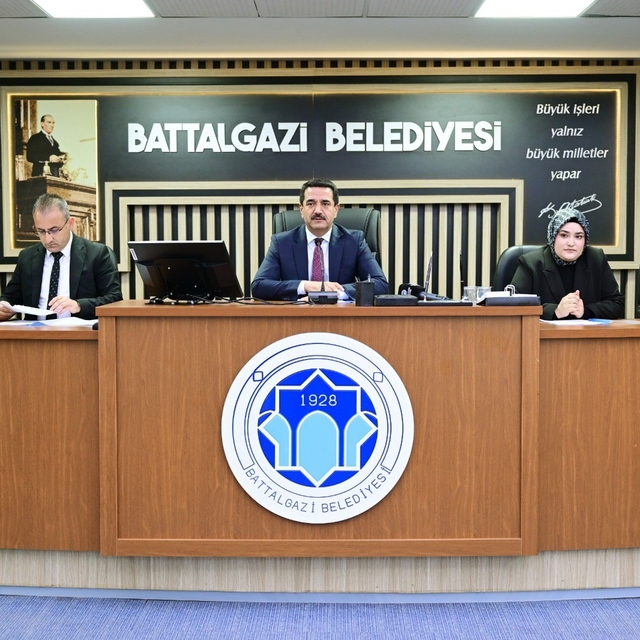 Battalgazi Belediye Meclisi Temmuz ayı toplantısı gerçekleştirildi