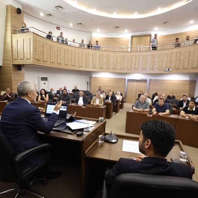 Şahinbey Belediyesi temmuz ayı meclis toplantısı yapıldı
