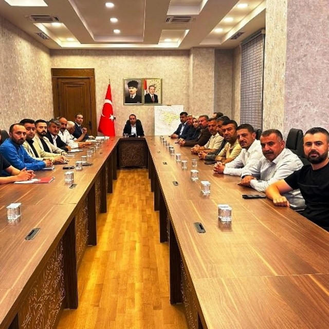 Silopi'de dev Sera OTB Projesi için toplantı düzenlendi