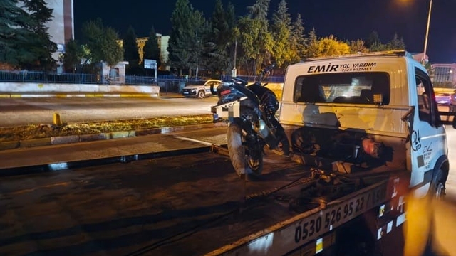Edirne'de motosikletle akrobatik hareketlere 50 bin TL ceza