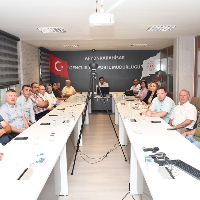Yurt müdürlüklerinin yıl sonu değerlendirme toplantısı gerçekleştirildi