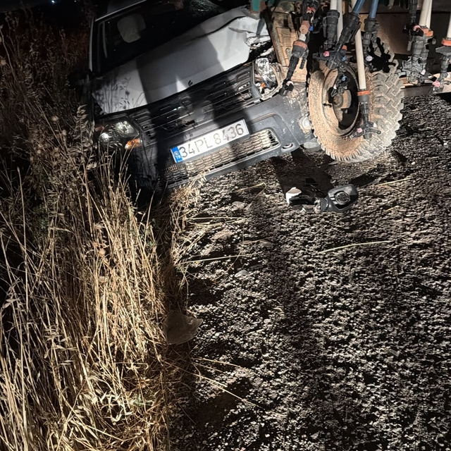 Diyarbakır'da trafik kazası: 1 yaralı