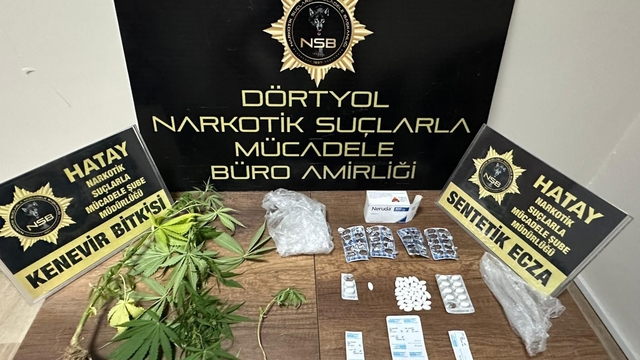 Dörtyol'da uyuşturucu operasyonu: 2  gözaltına