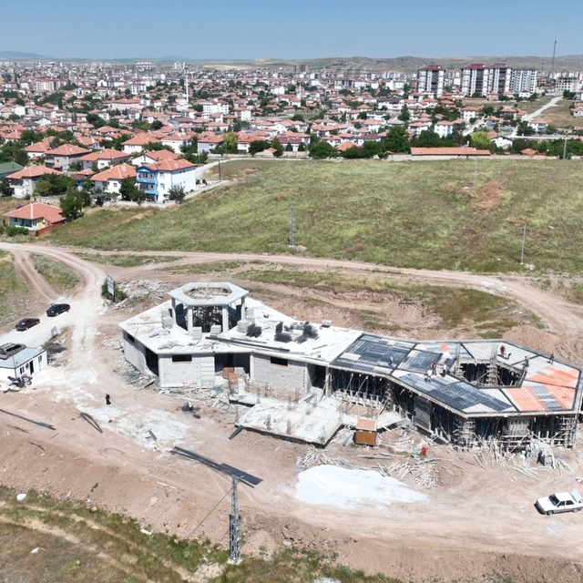 Sorgun Belediyesi Termal Hamamı'nda çalışmalar hızla devam ediyor
