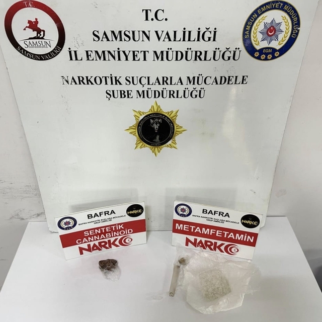 Samsun'da 4 ilçede uyuşturucu operasyonu: 6 gözaltı
