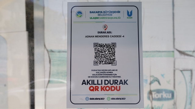 Büyükşehir QR Akıllı Durak Sistemini hayata geçiriyor