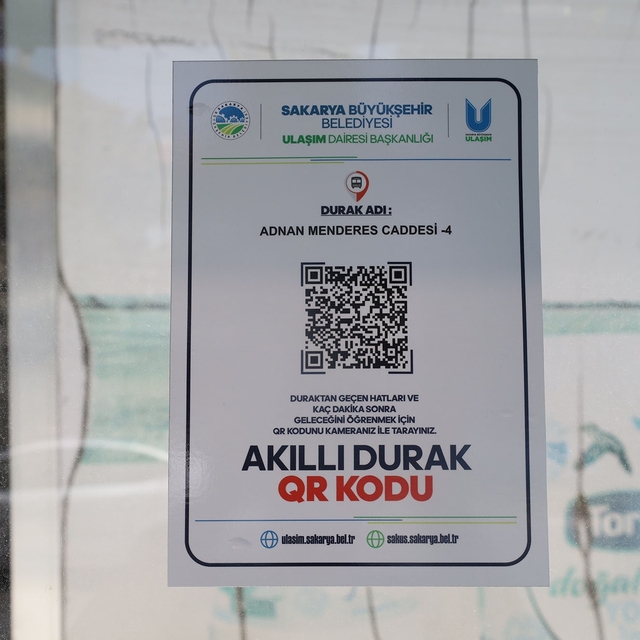 Büyükşehir QR Akıllı Durak Sistemini hayata geçiriyor