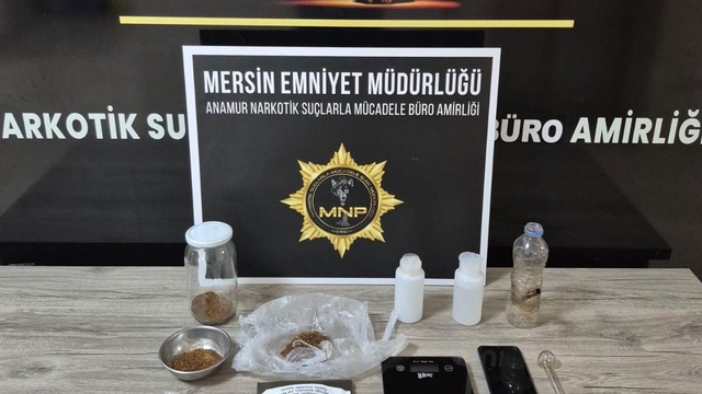 Anamur'da uyuşturucu operasyonu: 1 şüpheli tutuklandı