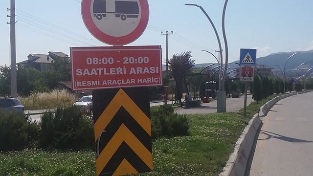 Bolu'da ağır tonajlı araçlara saat sınırlaması