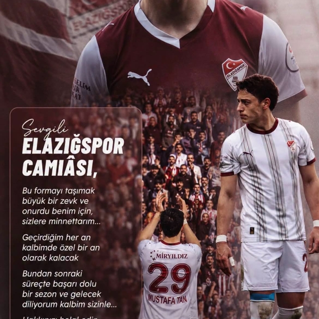 Haluk Mustafa Tan, Elazığspor'a veda etti