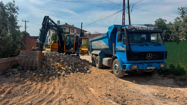 Bilecik'te köyün altyapısını değiştirecek yatırım başladı