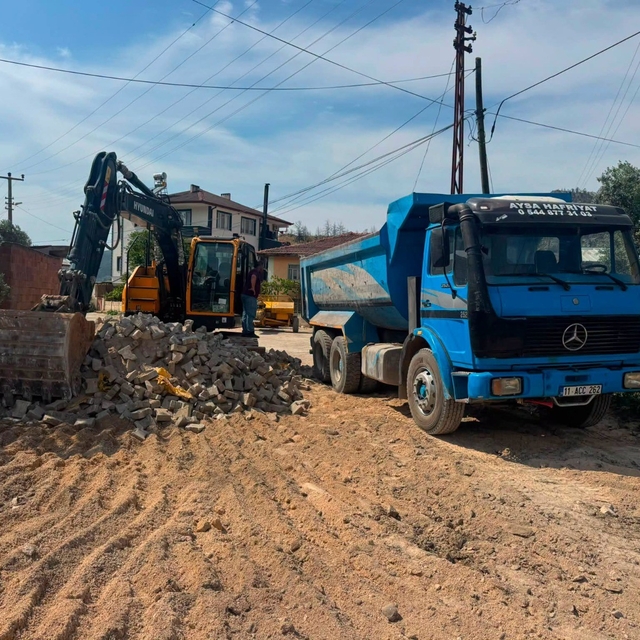 Bilecik'te köyün altyapısını değiştirecek yatırım başladı
