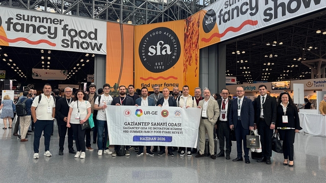 GSO Gaziantep Gıda Kümesi'nden New York'ta önemli temaslar
New York'ta Summer Fancy Food Show 2026 Fuarı'na katılım sağlandı