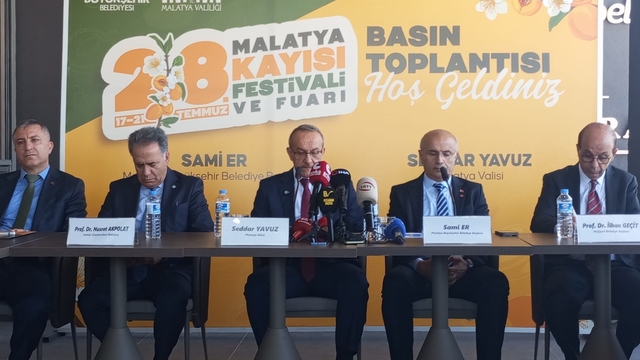 Malatya, 28. Uluslararası Kayısı Festivali'ne hazırlanıyor