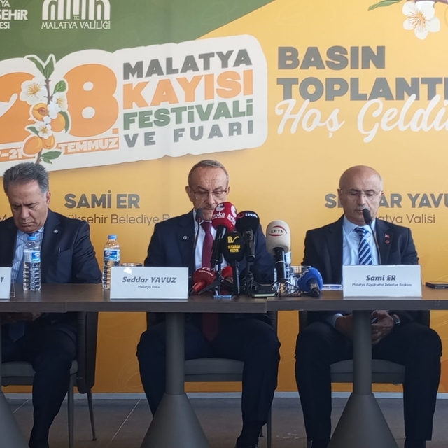 Malatya, 28. Uluslararası Kayısı Festivali'ne hazırlanıyor