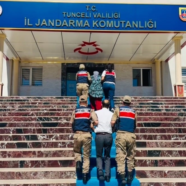 Tunceli merkezli organize suç örgütü operasyonunda 3 tutuklama