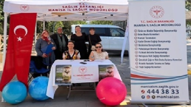 Meydanda sağlık testi