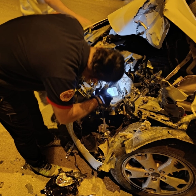 Van'da trafik kazası: 1 yaralı