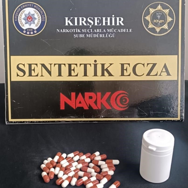 Kırşehir'de uyuşturucu operasyonu