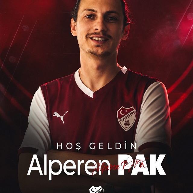 Alperen Pak, resmen Elazığspor'da