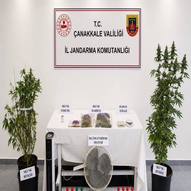 Çanakkale ve 5 ilçede uyuşturucu operasyonlarında 15 gözaltı