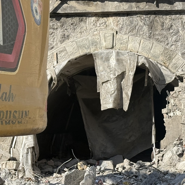 Zonguldak'taki yıkım alanında bulunan sığınak incelemeye alındı
