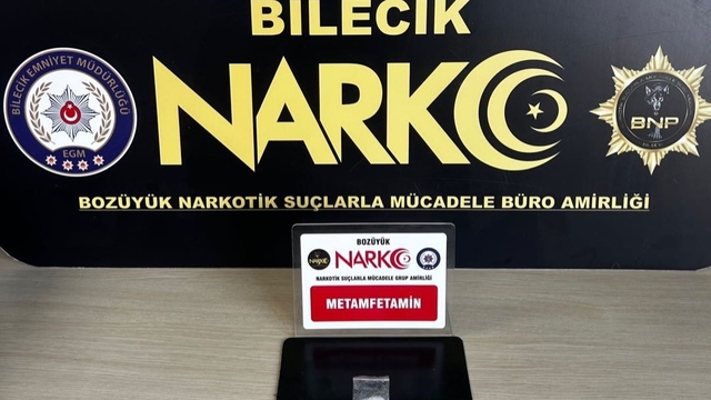 Bilecik'te uyuşturucu operasyonu: 1 gözaltı