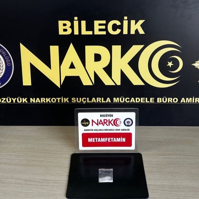 Bilecik'te uyuşturucu operasyonu: 1 gözaltı