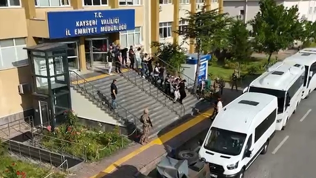 Kayseri merkezli 7 ilde dolandırıcılık operasyonunda 31 tutuklama