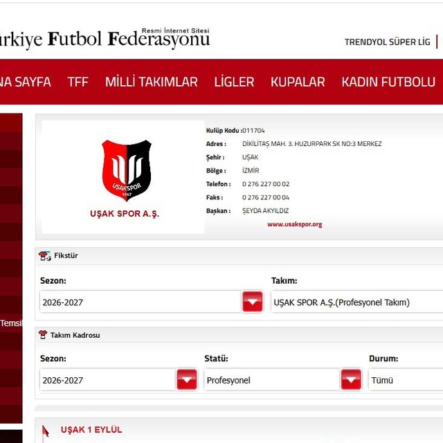 Uşakspor'da resmi devir tamamlandı