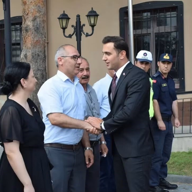 Kaymakam Demirci ilçeye veda etti