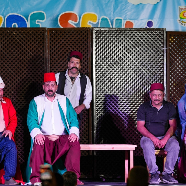 Tarsus'ta çocuklar köy şenliğinde buluştu