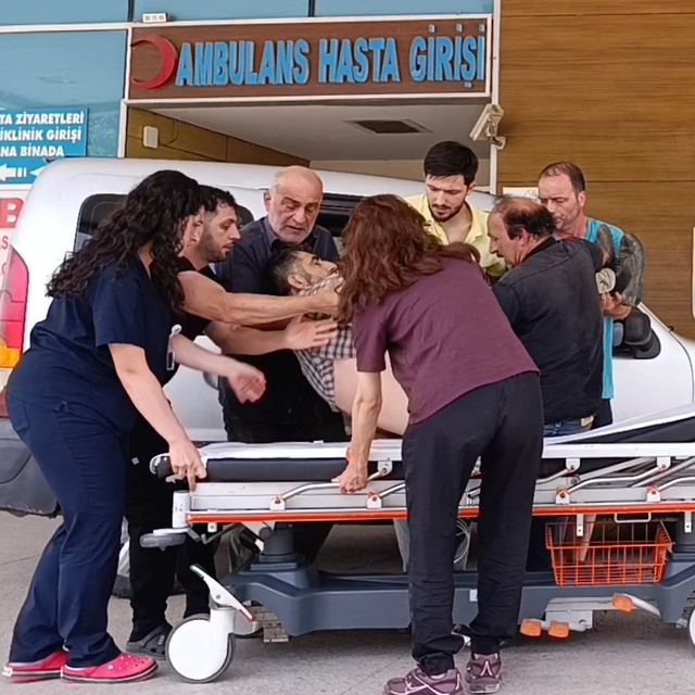 Mantar toplamak için gittiği ormanda kayalıklardan düşen imam ağır yaraland...