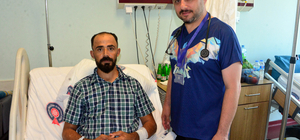 Sedef hastalığı nedeniyle atardamarı yırtıldı