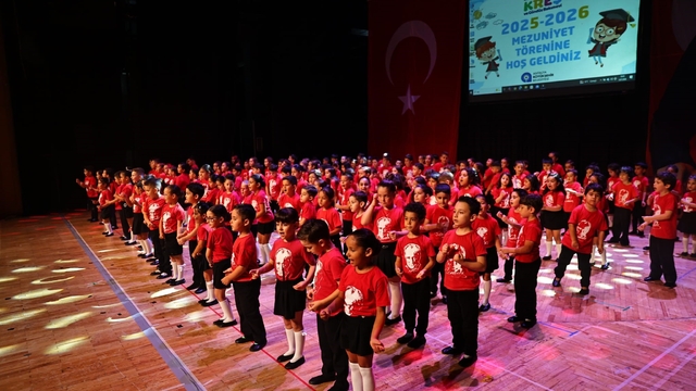 Büyükşehir kreşlerinde mezuniyet coşkusu
Miniklerden renkli mezuniyet gösterisi