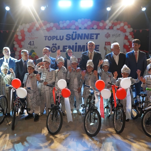 Vakıf Geleneği Gaziantep'te yaşatıldı
41 çocuk için geleneksel sünnet şölen...