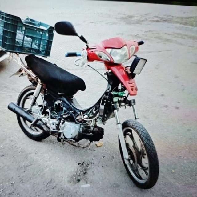 Plakasız motosikletin ehliyetsiz sürücüsüne 88 bin 500 lira ceza