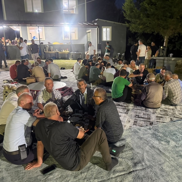 Yenidoğanlar Köyü'nde geleneksel aşure programı birlik ve beraberlik içinde...